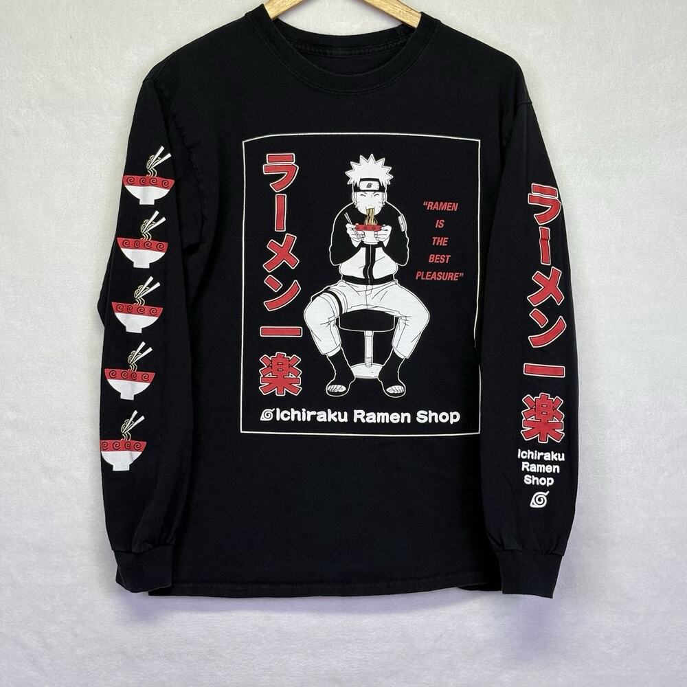 Naruto Shippuden Ichiraku Ramen Shop T Shirt 2002-2007 Size M Ripple Junction